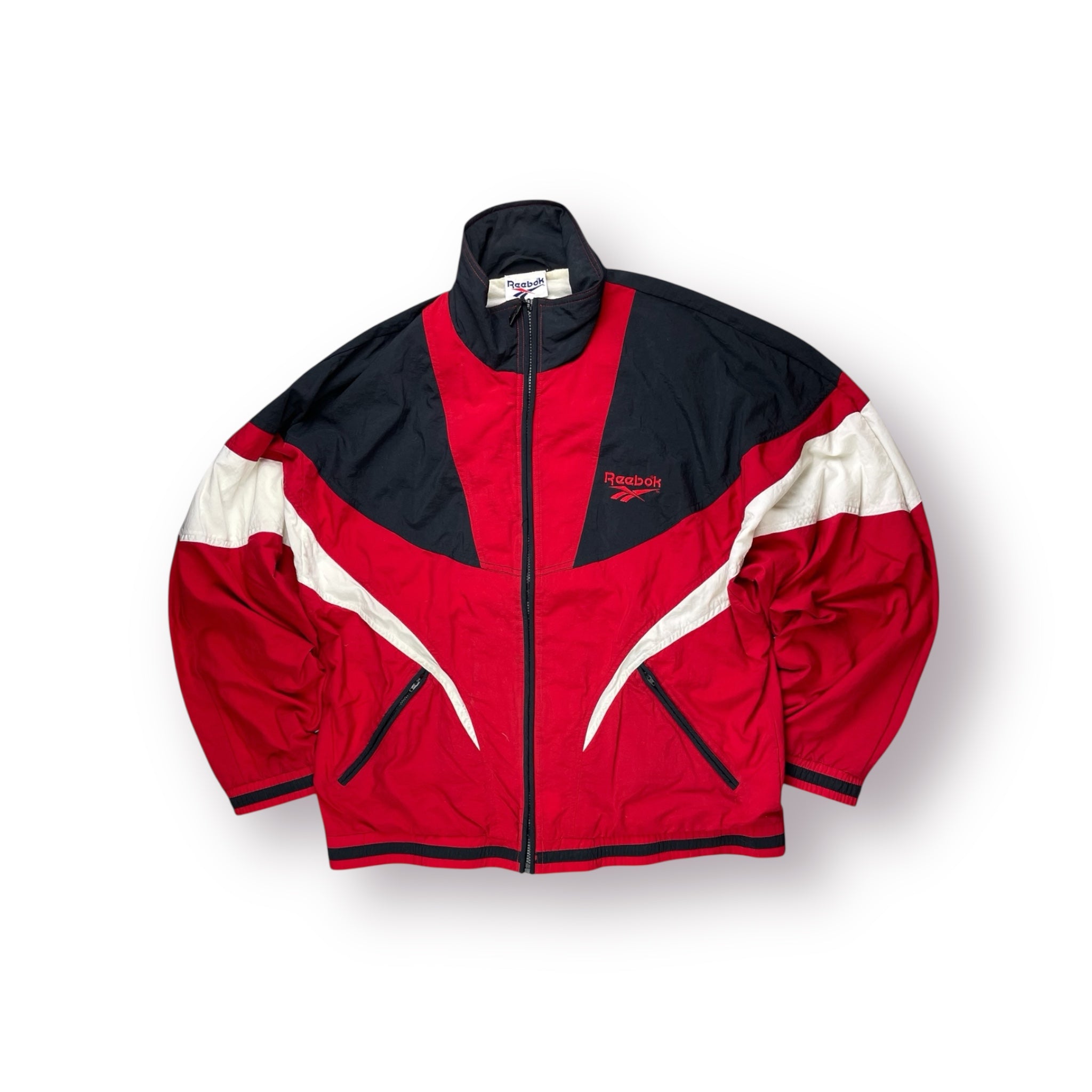 Vintage 90s Reebok Trainingsjacke (L)