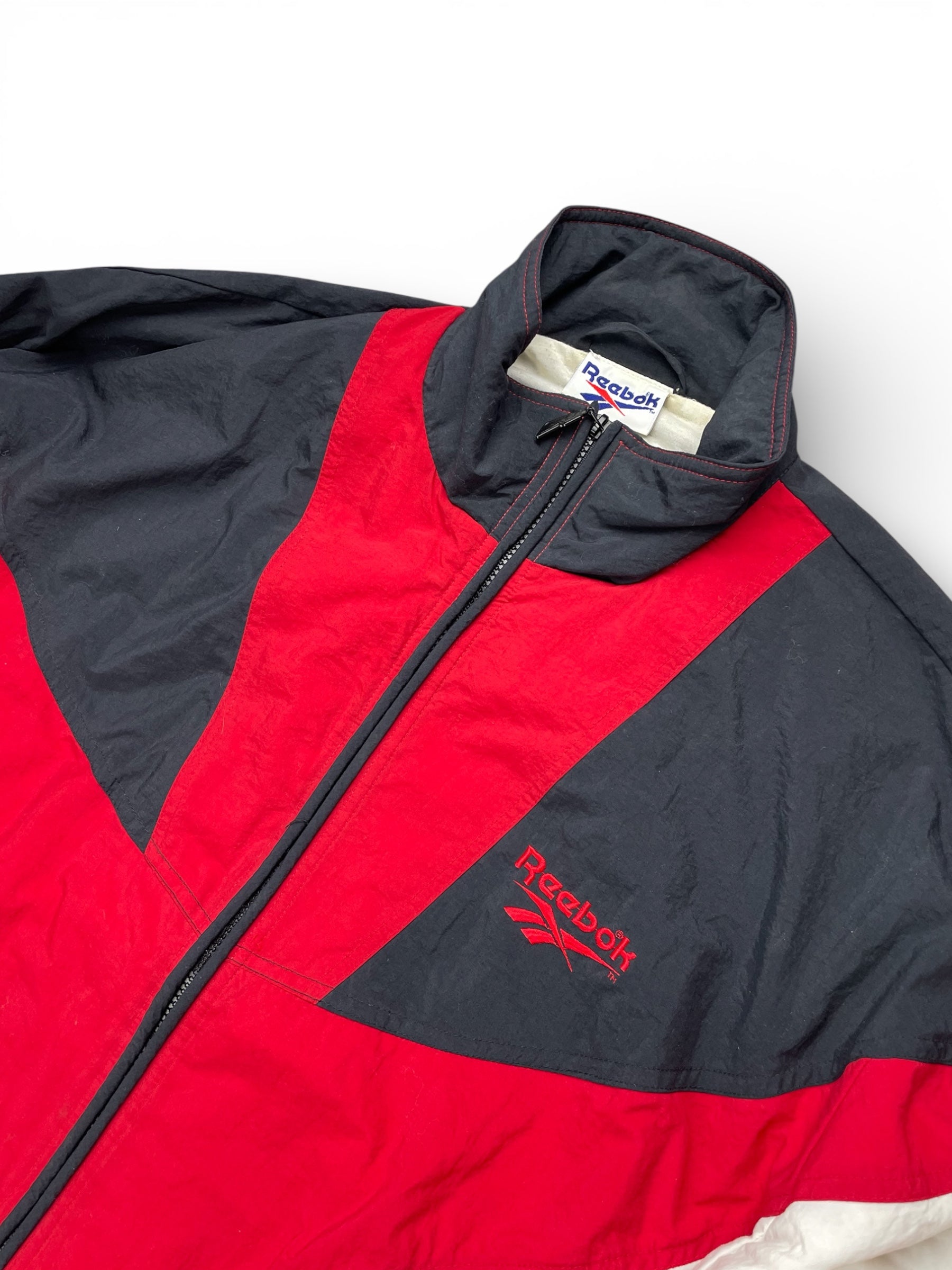 Vintage 90s Reebok Trainingsjacke (L)