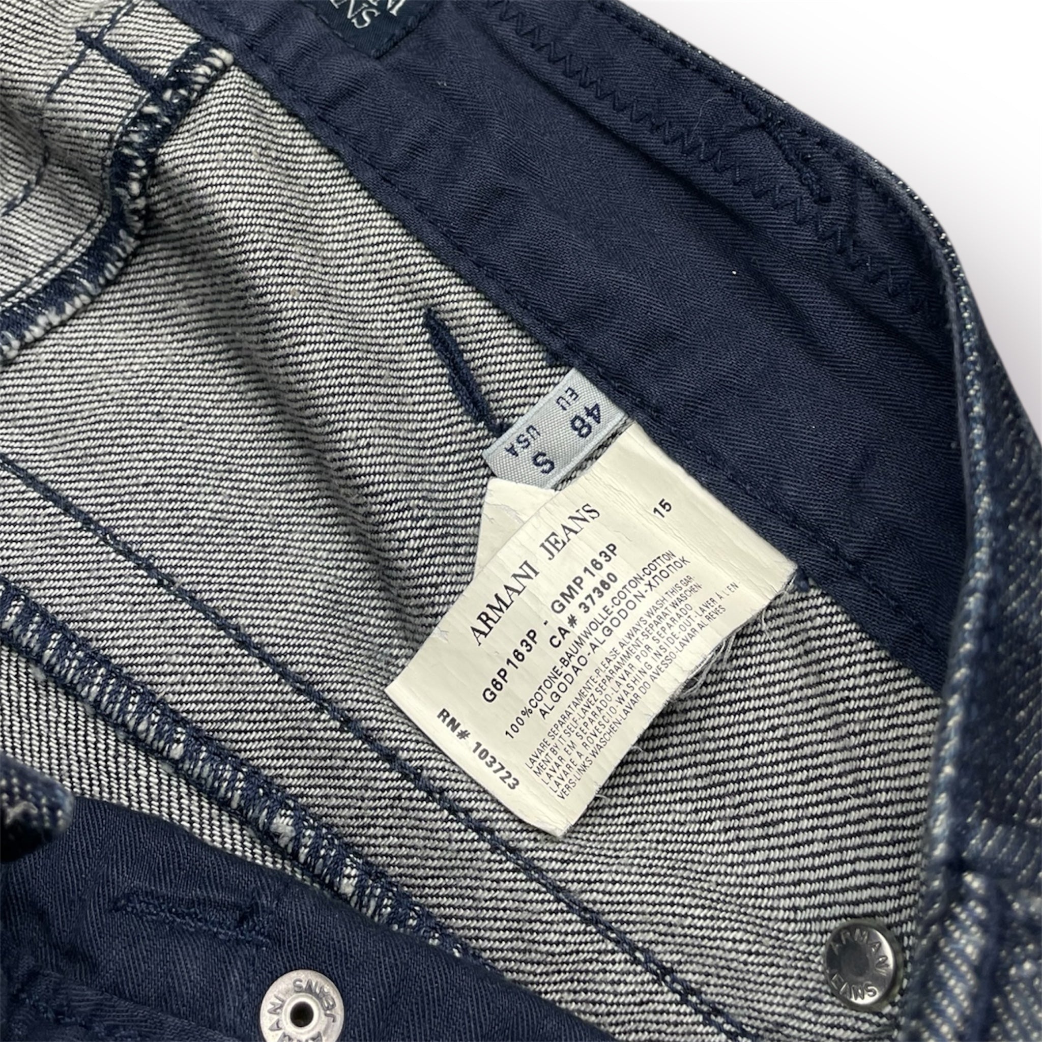 Rare Backprint Armani Jeans (48)